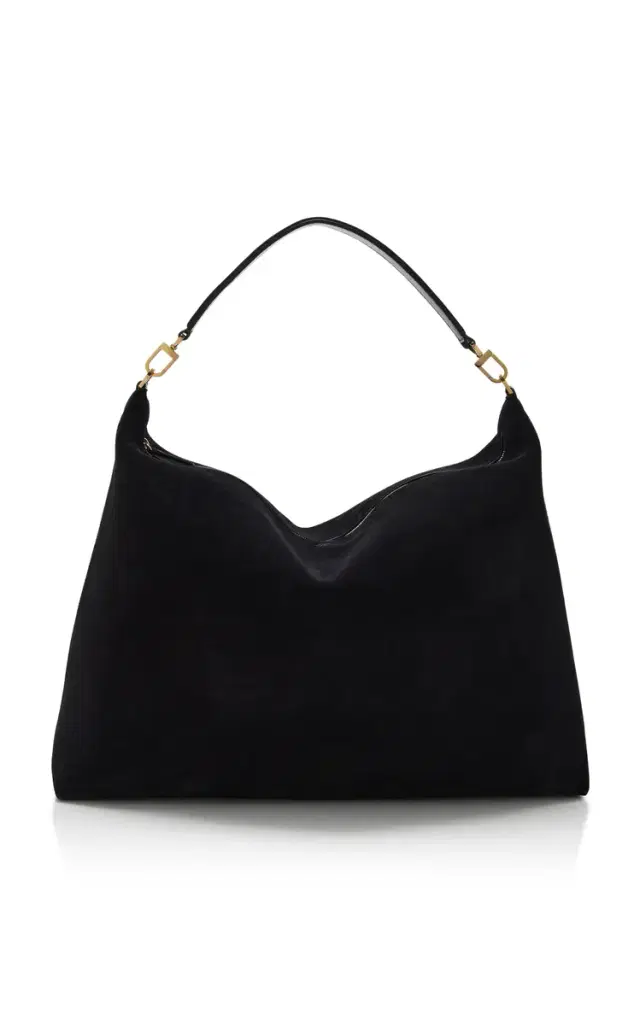 Suede Scoop Tote
