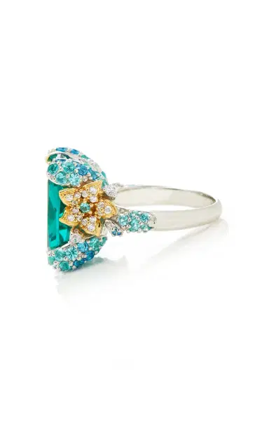 Anabela Chan Paraiba Ocean Ring | Thumbnail 4