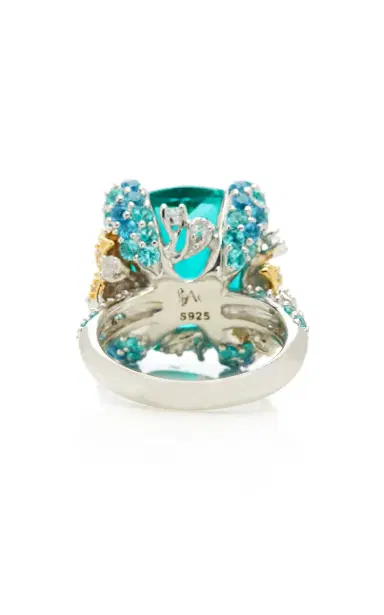 Anabela Chan Paraiba Ocean Ring | Thumbnail 5
