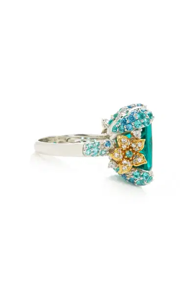 Anabela Chan Paraiba Ocean Ring | Thumbnail 6