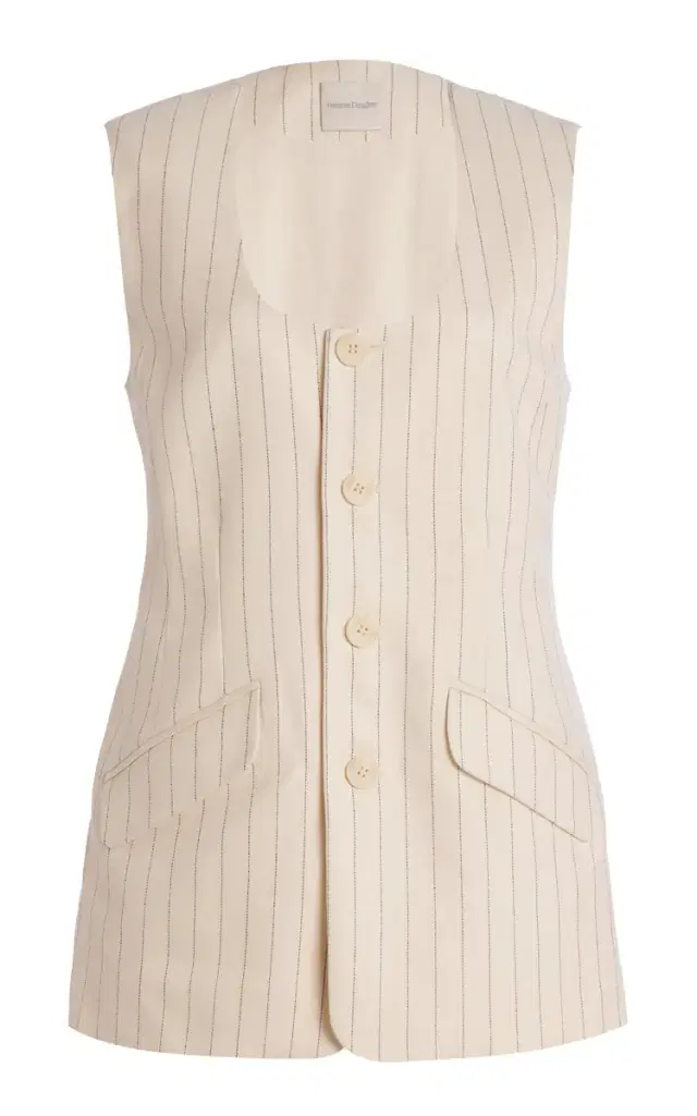 Exclusive The Diana Twill Vest