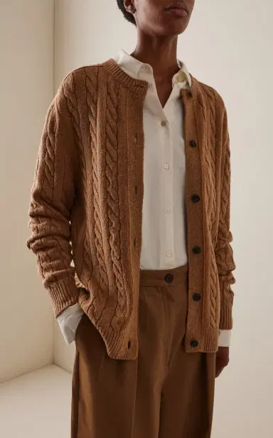 The Row Loneke Wool Cardigan | Thumbnail 2 The Row Loneke Wool Cardigan | Thumbnail 2