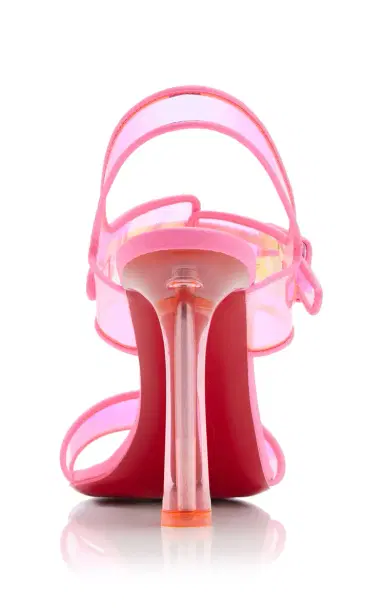 Christian Louboutin Duniss 100mm Leather and PVC Sandals | Thumbnail 6 Christian Louboutin Duniss 100mm Leather and PVC Sandals | Thumbnail 6
