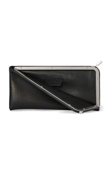 The Row Silk-Leather Sunglass Case | Thumbnail 2 The Row Silk-Leather Sunglass Case | Thumbnail 2