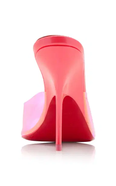 Christian Louboutin Just Arch 100mm Patent Leather and PVC Sandals | Thumbnail 4 Christian Louboutin Just Arch 100mm Patent Leather and PVC Sandals | Thumbnail 4