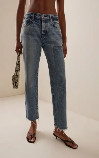 Moussy Vintage Clarksville Rigid Straight-Leg Jeans | Thumbnail 3