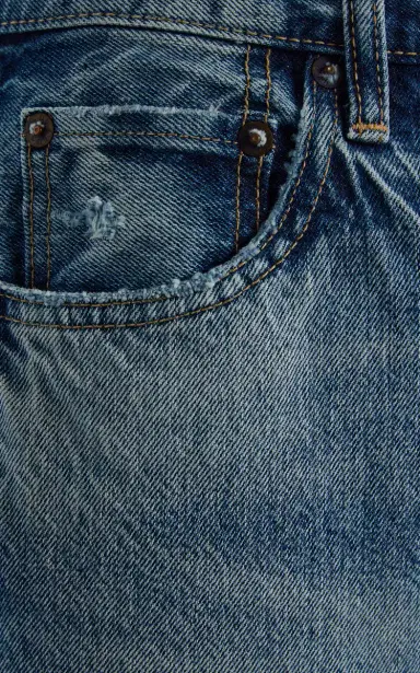 Moussy Vintage Clarksville Rigid Straight-Leg Jeans | Thumbnail 5
