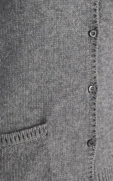 Prada Shearling-Trimmed Wool Cardigan | Thumbnail 5