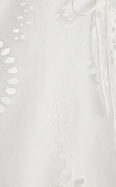 Matteau Cotton Broderie Anglaise Mini Dress | Thumbnail 5 Matteau Cotton Broderie Anglaise Mini Dress | Thumbnail 5