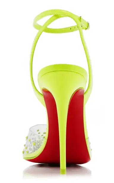 Christian Louboutin Spikaqueen 100mm Leather and PVC Pumps | Thumbnail 4 Christian Louboutin Spikaqueen 100mm Leather and PVC Pumps | Thumbnail 4