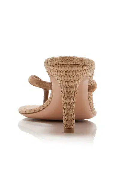 Gianvito Rossi Calypso Suede Thong Sandals | Thumbnail 6 Gianvito Rossi Calypso Suede Thong Sandals | Thumbnail 6
