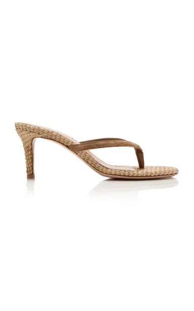 Gianvito Rossi Calypso Suede Thong Sandals | Thumbnail 7 Gianvito Rossi Calypso Suede Thong Sandals | Thumbnail 7