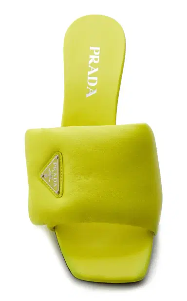 Prada Padded Leather Mules | Thumbnail 6 Prada Padded Leather Mules | Thumbnail 6
