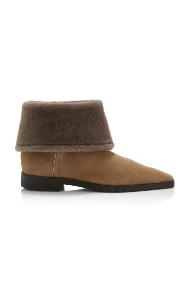 Toteme Fold-Down Shearling Boots