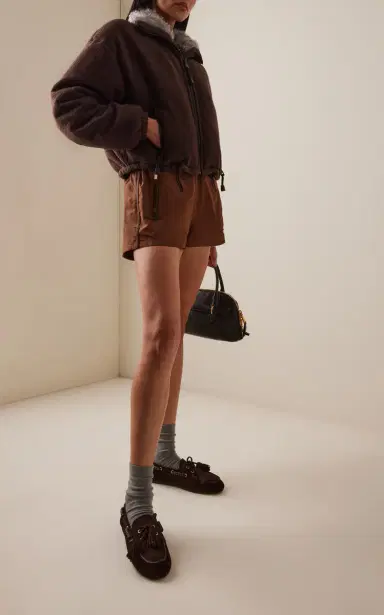 Miu Miu Tasseled Suede Loafers | Thumbnail 2 Miu Miu Tasseled Suede Loafers | Thumbnail 2