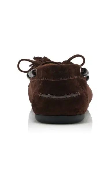 Miu Miu Tasseled Suede Loafers | Thumbnail 4 Miu Miu Tasseled Suede Loafers | Thumbnail 4