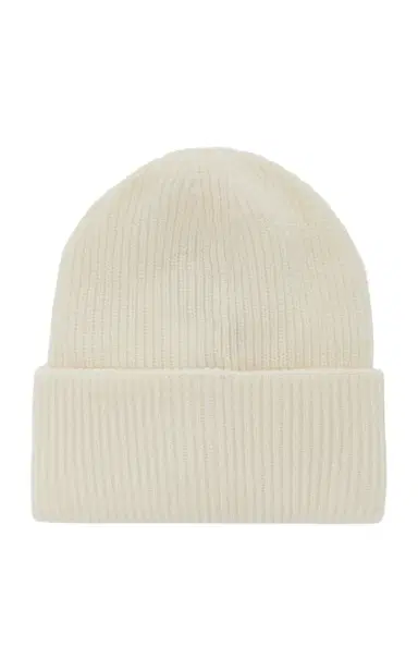 Moncler Ribbed-Knit Wool Beanie | Thumbnail 4 Moncler Ribbed-Knit Wool Beanie | Thumbnail 4