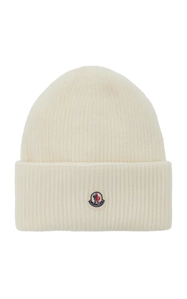 Moncler Ribbed-Knit Wool Beanie