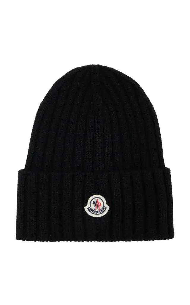 Ribbed-Knit Wool Beanie