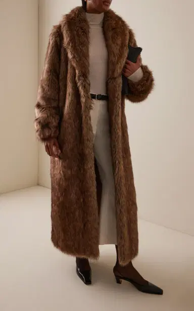 The Garment Damiy Faux Fur Long Coat | Thumbnail 2 The Garment Damiy Faux Fur Long Coat | Thumbnail 2