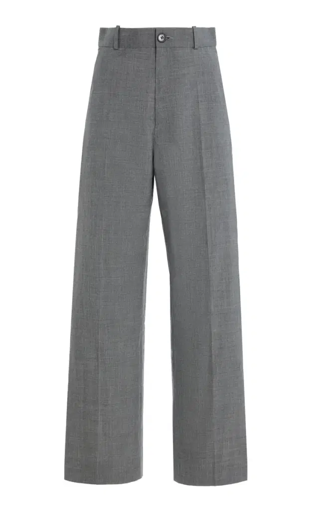 Marie Adam-Leenaerdt Classic Cropped Wool Trousers
