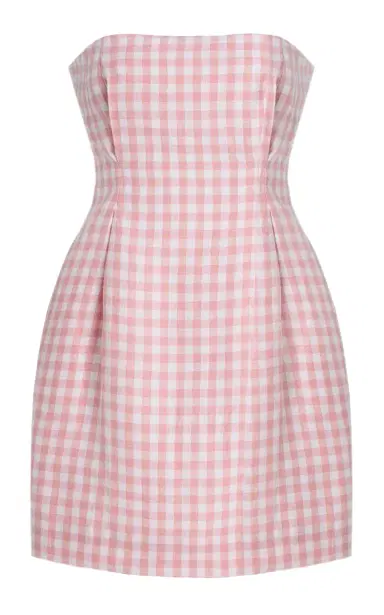 Posse Exclusive Riviera Rosaalie Strapless Cotton Mini Dress | Thumbnail 7 Posse Exclusive Riviera Rosaalie Strapless Cotton Mini Dress | Thumbnail 7