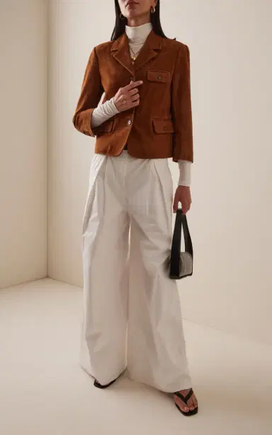 THE GARMENT Goatskin Suede Jacket | Thumbnail 3