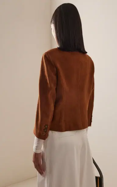 THE GARMENT Goatskin Suede Jacket | Thumbnail 4