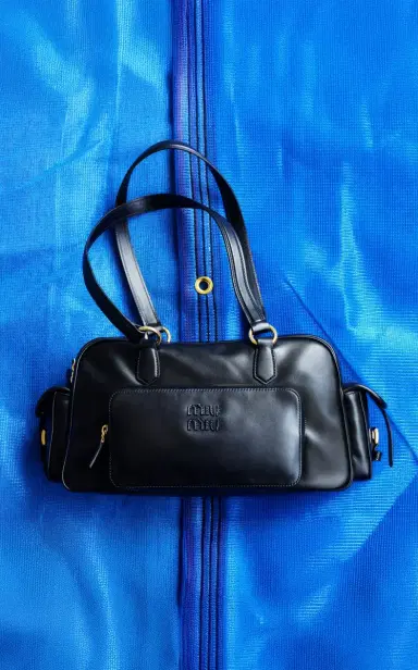 Miu Miu Pocket Leather Bag | Thumbnail 2 Miu Miu Pocket Leather Bag | Thumbnail 2