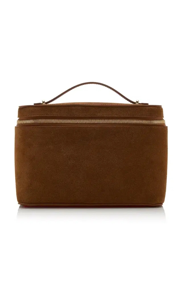 Djanis Suede Top Handle Bag