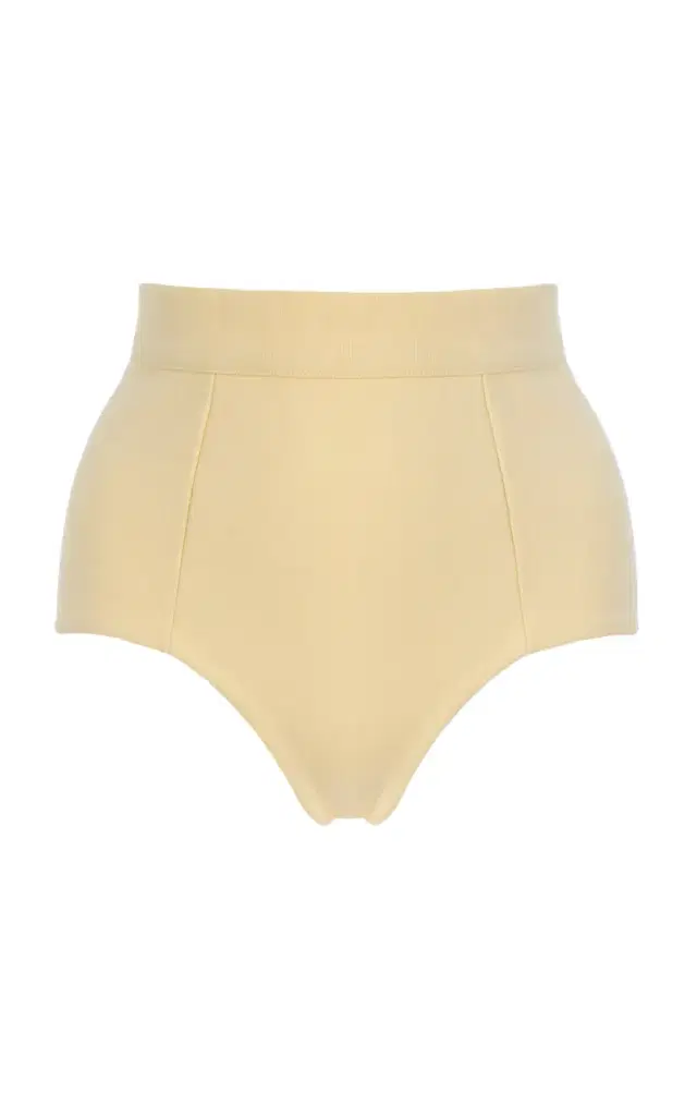 High Sport Knit Cotton-Blend Boy Shorts