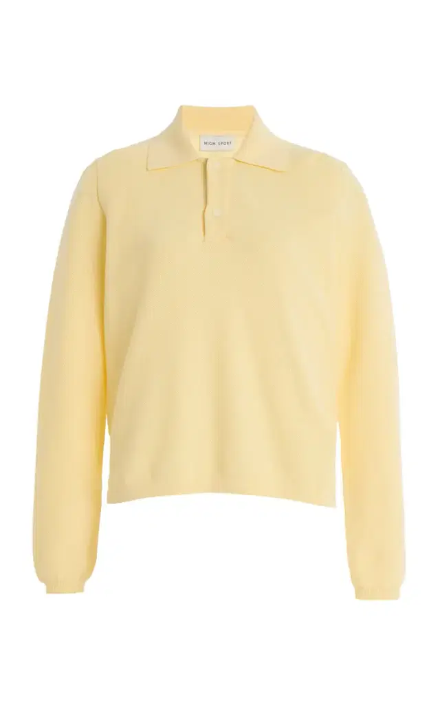 High Sport Exclusive Brooke Cotton Polo Sweater