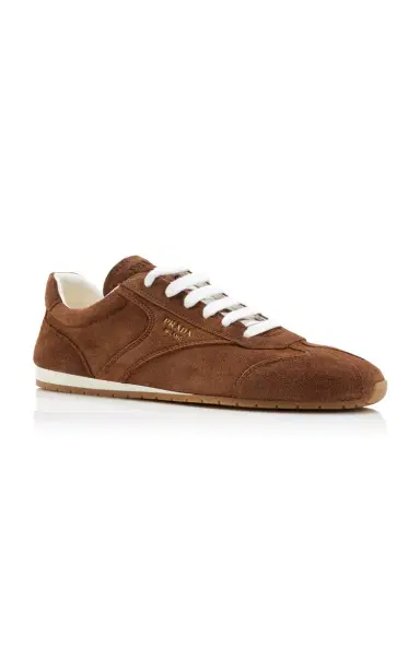 Prada Suede Sneakers | Thumbnail 3 Prada Suede Sneakers | Thumbnail 3