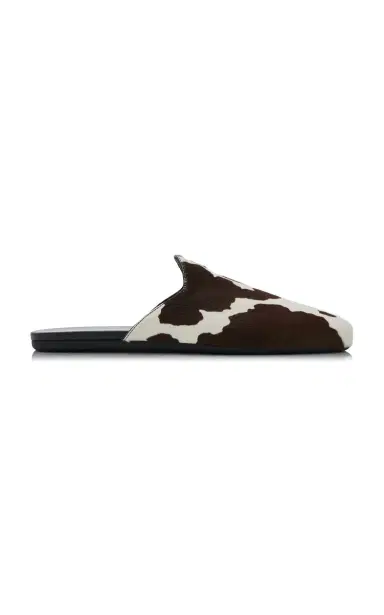Prada Printed Pony Hair Mules | Thumbnail 6 Prada Printed Pony Hair Mules | Thumbnail 6