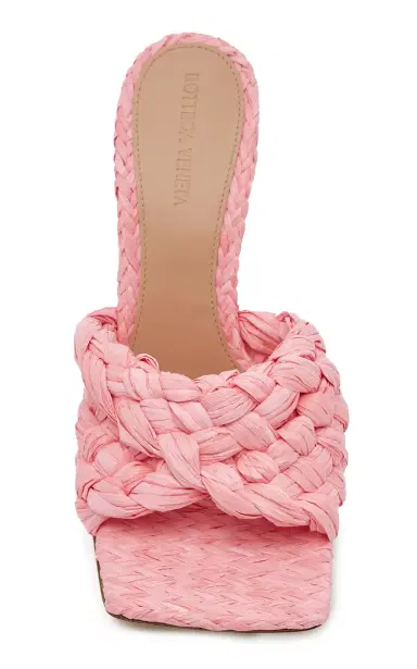 Bottega Veneta Stretch Raffia Sandals | Thumbnail 4