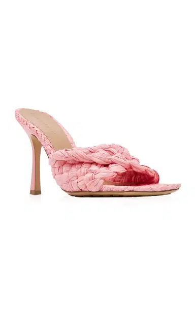 Bottega Veneta Stretch Raffia Sandals | Thumbnail 5