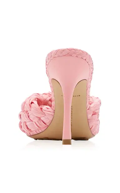 Bottega Veneta Stretch Raffia Sandals | Thumbnail 6