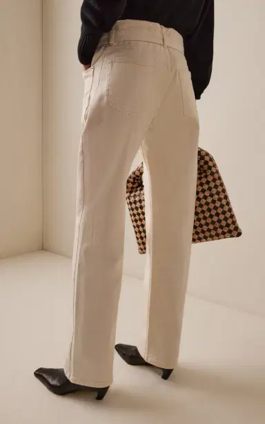 Proenza Schouler Ellsworth Stretch Low-Rise Boyfriend Jeans | Thumbnail 4