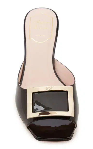 Roger Vivier Trompette Patent Leather Mules | Thumbnail 3 Roger Vivier Trompette Patent Leather Mules | Thumbnail 3