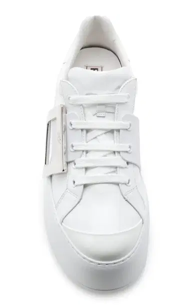 Roger Vivier Viv Skate Buckle-Detailed Leather Sneakers | Thumbnail 3 Roger Vivier Viv Skate Buckle-Detailed Leather Sneakers | Thumbnail 3