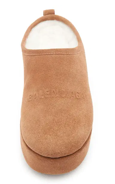 Balenciaga Alaska Suede & Faux-Fur Slippers | Thumbnail 5 Balenciaga Alaska Suede & Faux-Fur Slippers | Thumbnail 5