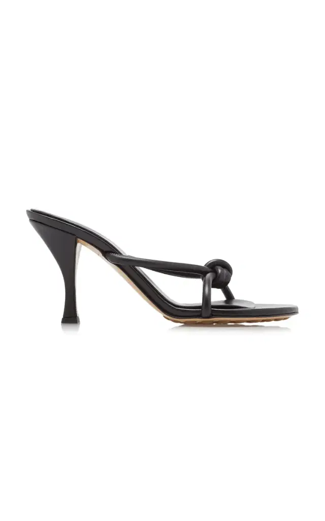 Bottega Veneta Blink Leather Sandals