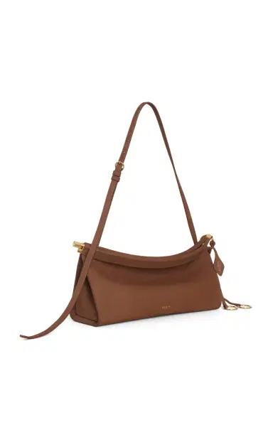 Alaïa Le Click Medium Suede E/W Shoulder Bag | Thumbnail 4 Alaïa Le Click Medium Suede E/W Shoulder Bag | Thumbnail 4