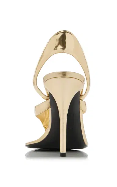 ALAÏA Infradito Metallic Leather Sandals | Thumbnail 6 ALAÏA Infradito Metallic Leather Sandals | Thumbnail 6