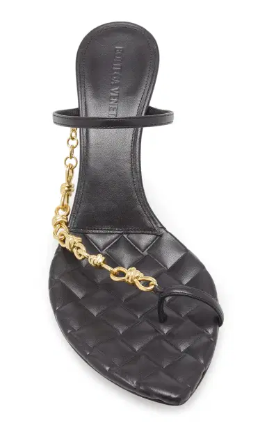 Bottega Veneta Leaf Leather Sandals | Thumbnail 3 Bottega Veneta Leaf Leather Sandals | Thumbnail 3