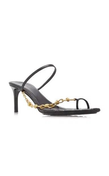 Bottega Veneta Leaf Leather Sandals | Thumbnail 5 Bottega Veneta Leaf Leather Sandals | Thumbnail 5