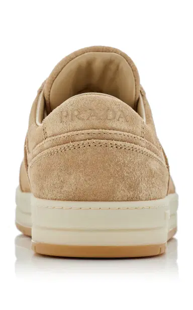 Prada Downtown Platform Suede Sneakers | Thumbnail 4 Prada Downtown Platform Suede Sneakers | Thumbnail 4