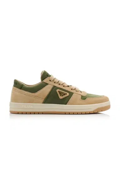 Prada Downtown Suede Sneakers | Thumbnail 6