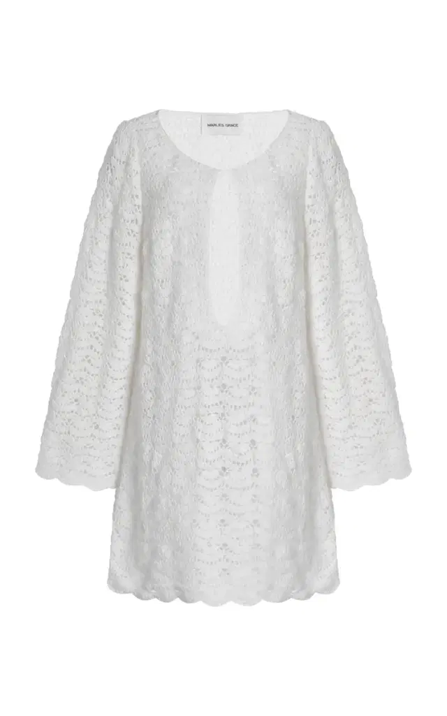 Marlies Grace Exclusive Ocean Cotton Mini Dress