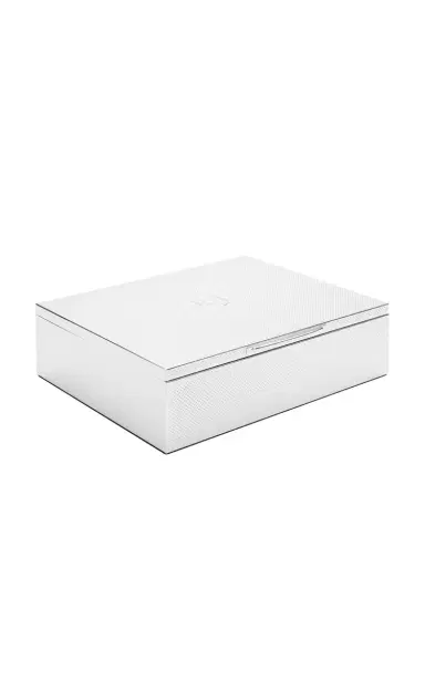 WOLF Silver Watch Jewelry and Legacy Box - Silver | Thumbnail 14 WOLF Silver Watch Jewelry and Legacy Box - Silver | Thumbnail 14